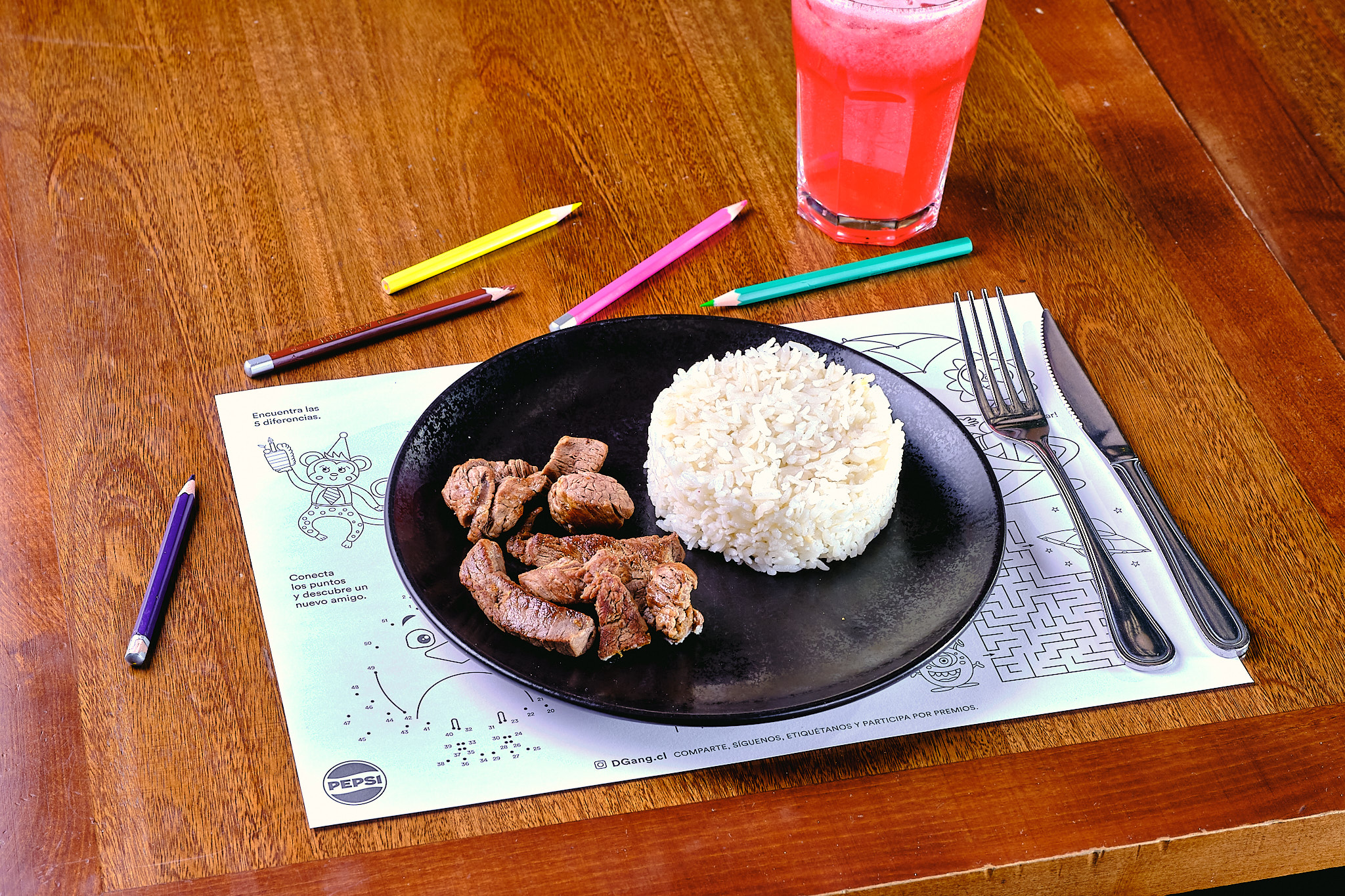 Creación de contenido para el restaurante Vitalicio ex D´gang
