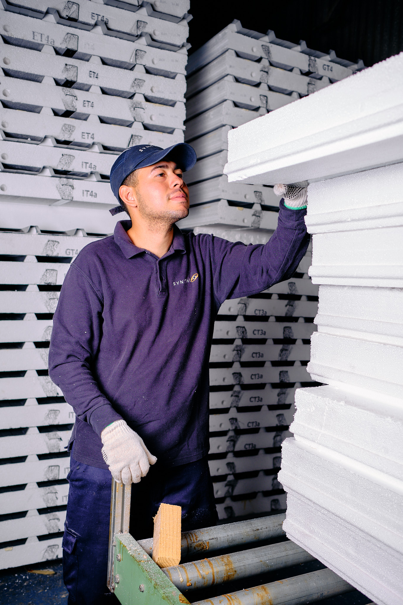 Fotografía industrial de procesos y productos para Syntheon