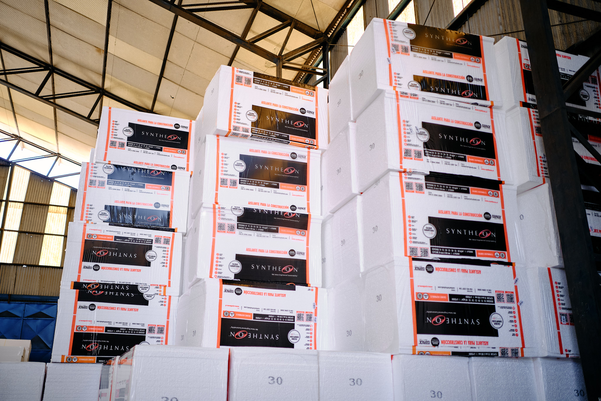 Fotografía industrial de procesos y productos para Syntheon