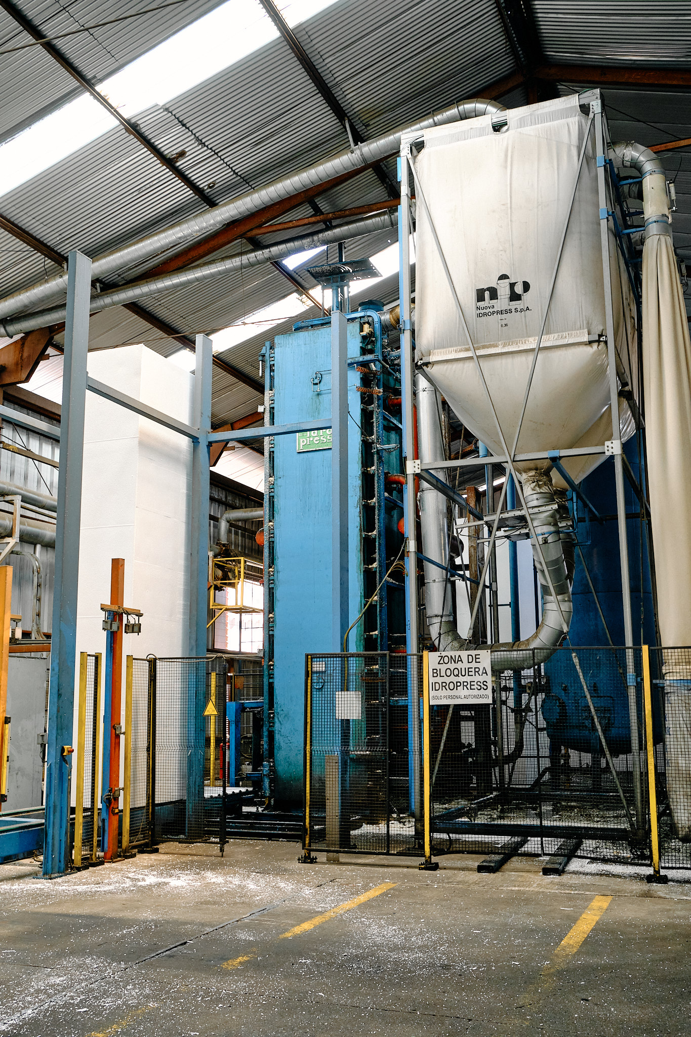 Fotografía industrial de procesos y productos para Syntheon