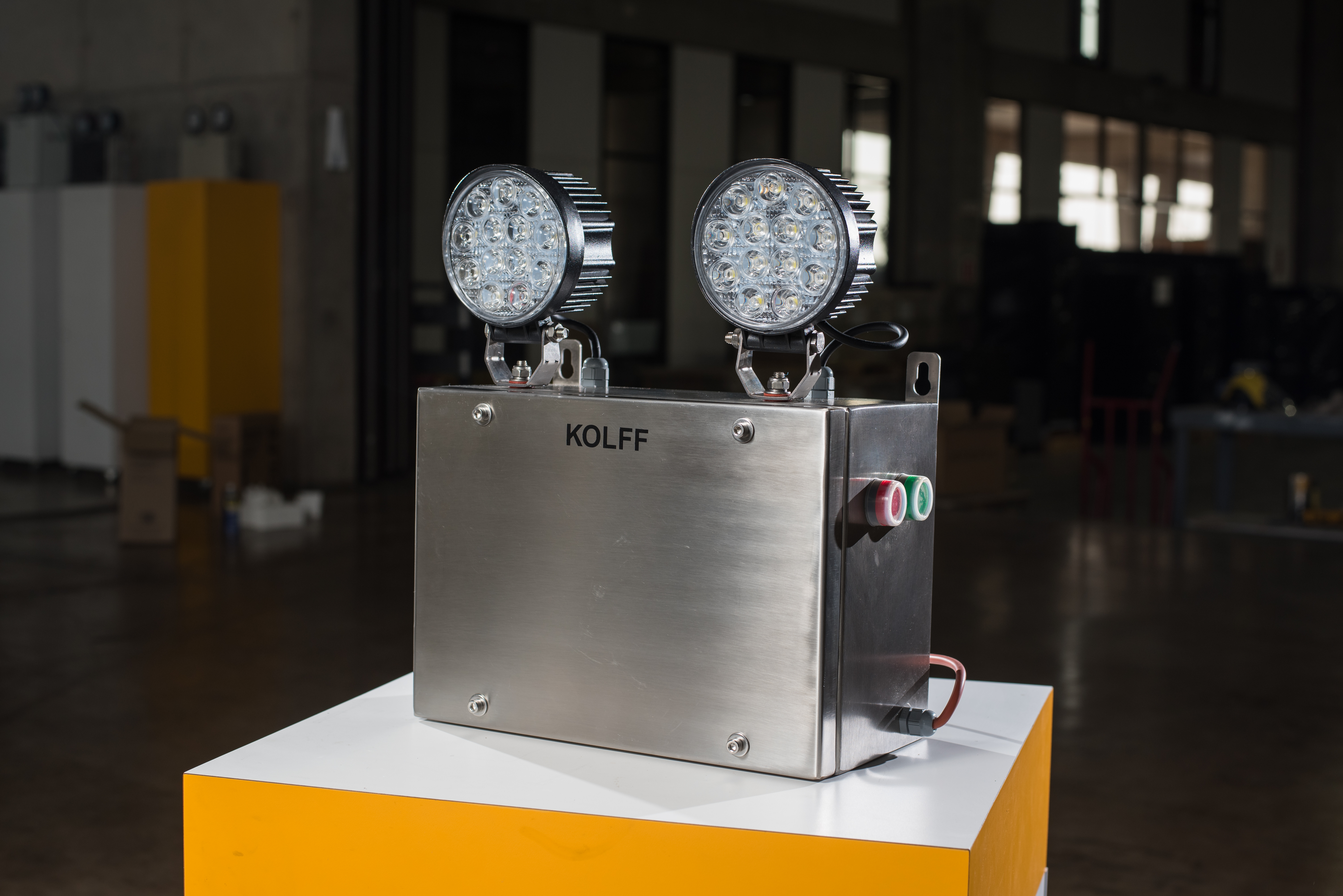 Fotografía de productos industriales para KOLFF