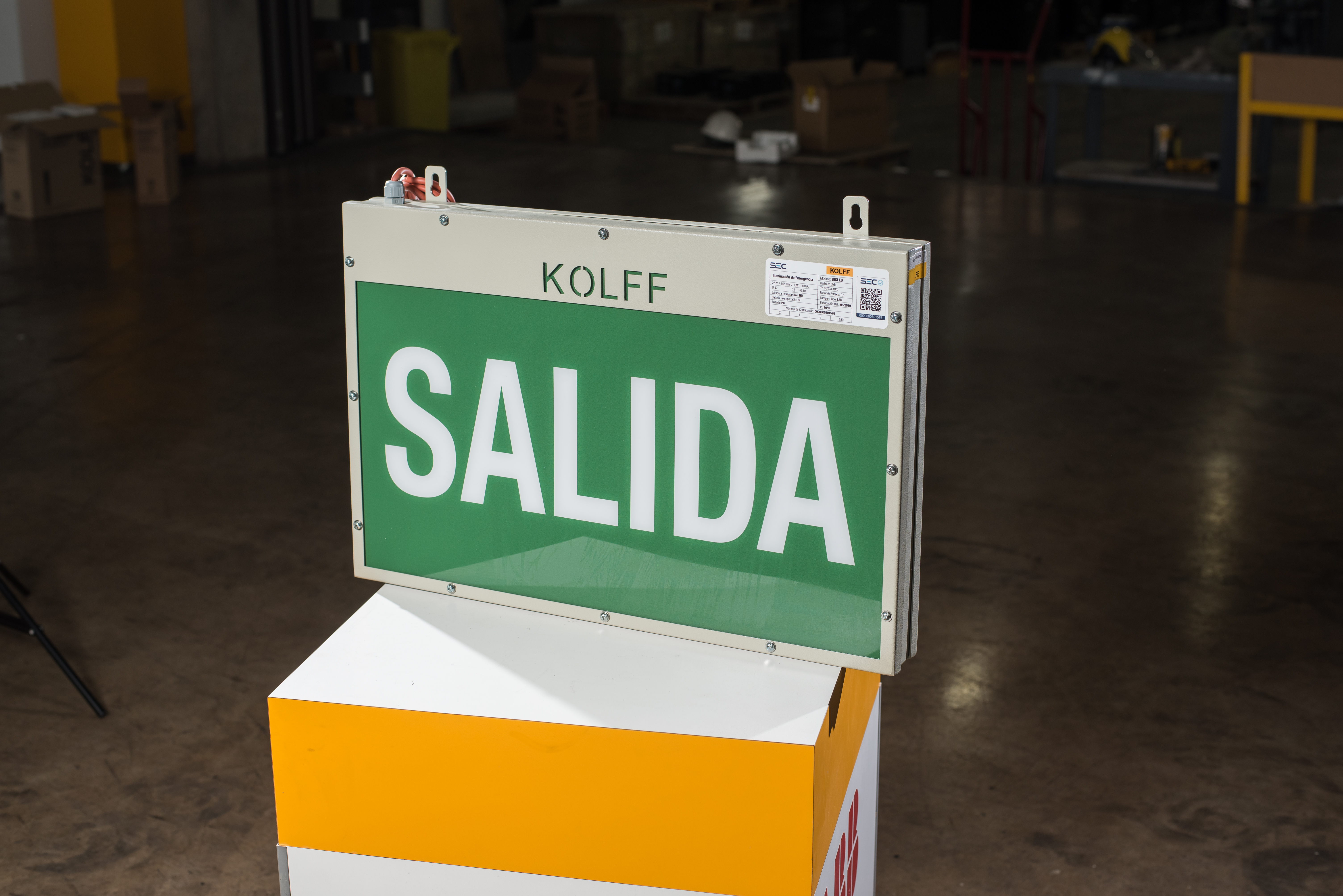 Fotografía de productos industriales para KOLFF